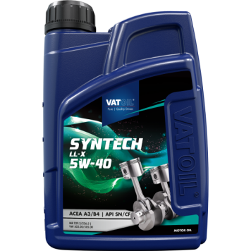 Моторна олива VATOIL 50034 SynTech LL-X 5W-40 1л (11-1 LL-X)