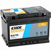 Автомобільний акумулятор EXIDE Premium Carbon Boost 2.0 6СТ-77Ah АзЕ (-/+) 760A