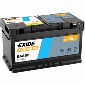Автомобільний акумулятор EXIDE Premium Carbon Boost 2.0 6СТ-85Ah АзЕ (-/+) 800A