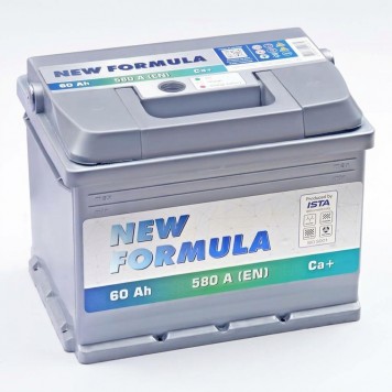 Автомобільний акумулятор ISTA - New Formula 6СТ-60Ah АзЕ 580А 