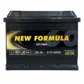 Автомобільний акумулятор New Formula Optima 6СТ-60Ah (+/-) 510А