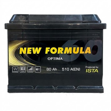 Автомобільний акумулятор New Formula Optima 6СТ-60Ah (+/-) 510А