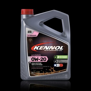Масло 0W20 API/ILSAC 5L KENNOL HYBRID