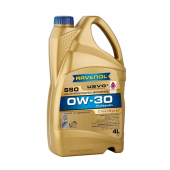 Масло Ravenol 0W-30 SSO "Fullsynth PAO" SN/CF, A3/B4 4л.  
