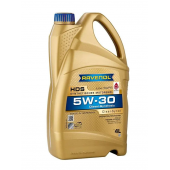 Моторное масло Ravenol 5W-30 -HDS С4, RN0720 4л Low Saps  