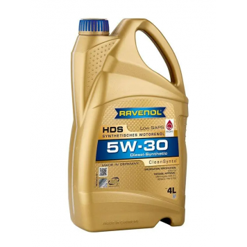 Моторное масло Ravenol 5W-30 -HDS С4, RN0720 4л Low Saps  