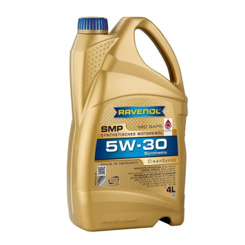 Моторное масло Ravenol 5W-30 SMP SN, С3 (4л) Mid Saps 