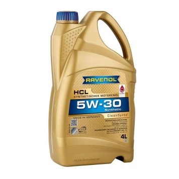 Моторное масло Ravenol 5W-30 HCL "Synthetic" SN/CF, A3/B4 4л 
