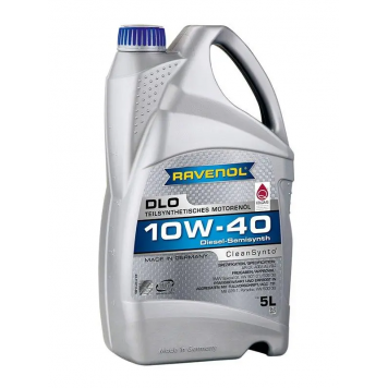 Моторна напівсинтетична олива Ravenol 10W-40 DLO СF, A3/B4 5л для дизеля