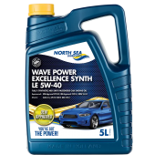 Синтетическое моторное масло WAVE POWER EXCELLENCE SYNTH LE 5W-40 5л 