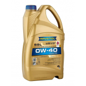 Моторное масло Ravenol 0W-40 SSL "Fullsynth PAO" SP/CF, A3/B4 4л  