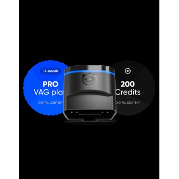 Автосканер OBDeleven NextGen (3-е поколение) + Рождественский бонус (Подписка PRO на 12 месяцев + 200 кредитов)